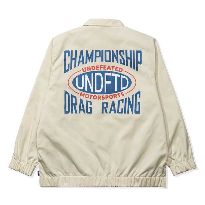 BEETLE UNDEFEATED RACING JACKET 教練外套 白色 WHITE 40053 UNDFTD | 蝦皮購物