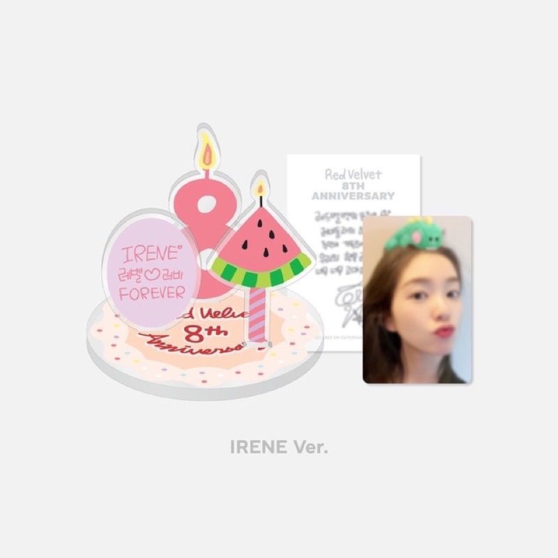red velvet rv 八週年 wendy irene 幸運 小卡 幸運卡 ar 壓克力 立牌 | 蝦皮購物