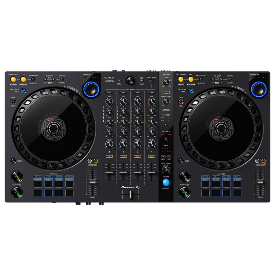 先鋒Pioneer DJ - DDJ-FLX6 雙軟體四軌控制器| 蝦皮購物