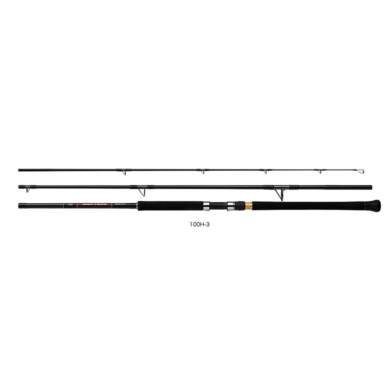 百有釣具◎ DAIWA OVER THERE GRANDE 100H-3 100HH-3並繼路亞竿頂級款