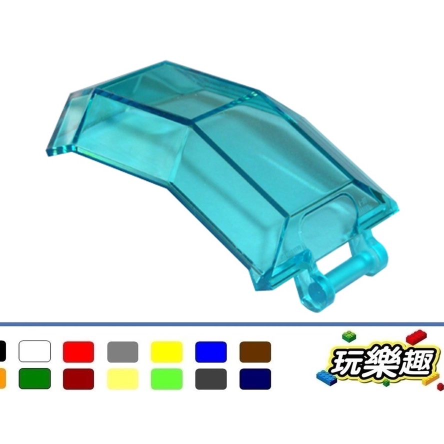 玩樂趣 LEGO樂高 11289 / 63791 擋風玻璃 4 x 4 x 4 2/3 二手零件 2H20G-G | 蝦皮購物