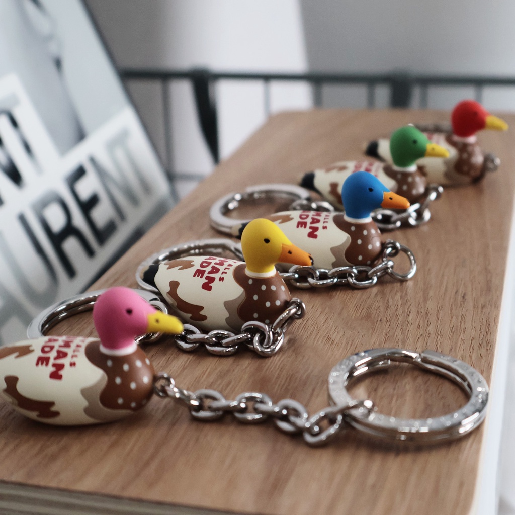 HUMAN MADE Duck せり出し PVC Key Chain 5色セット
