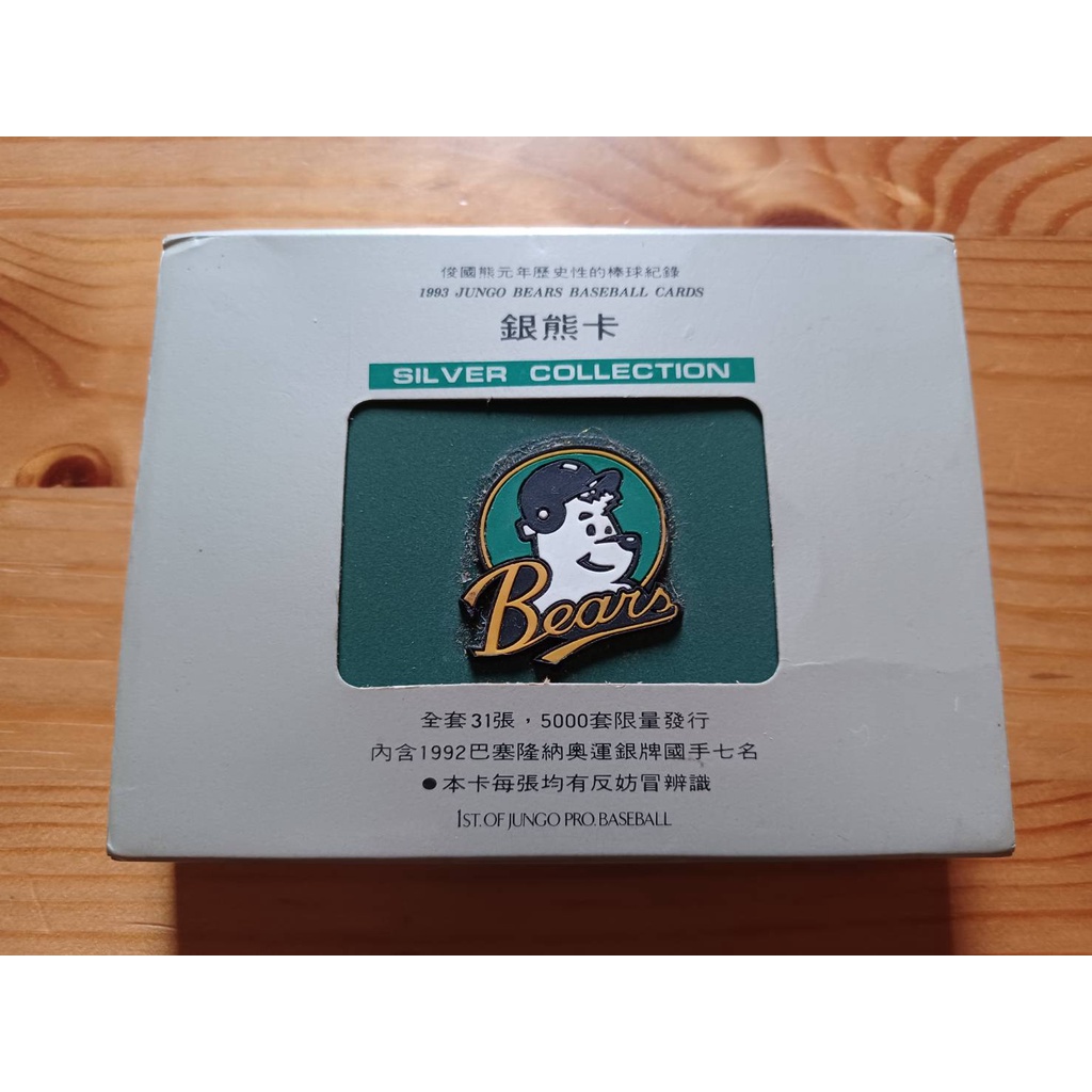 絕版~銀熊卡--1993中華職棒球員卡-俊國熊棒球隊(一套31張) | 蝦皮購物