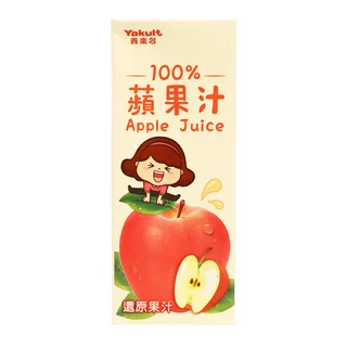 Yakult養樂多 100% 蘋果汁 200ml【Donki日本唐吉訶德】蘋果 果汁
