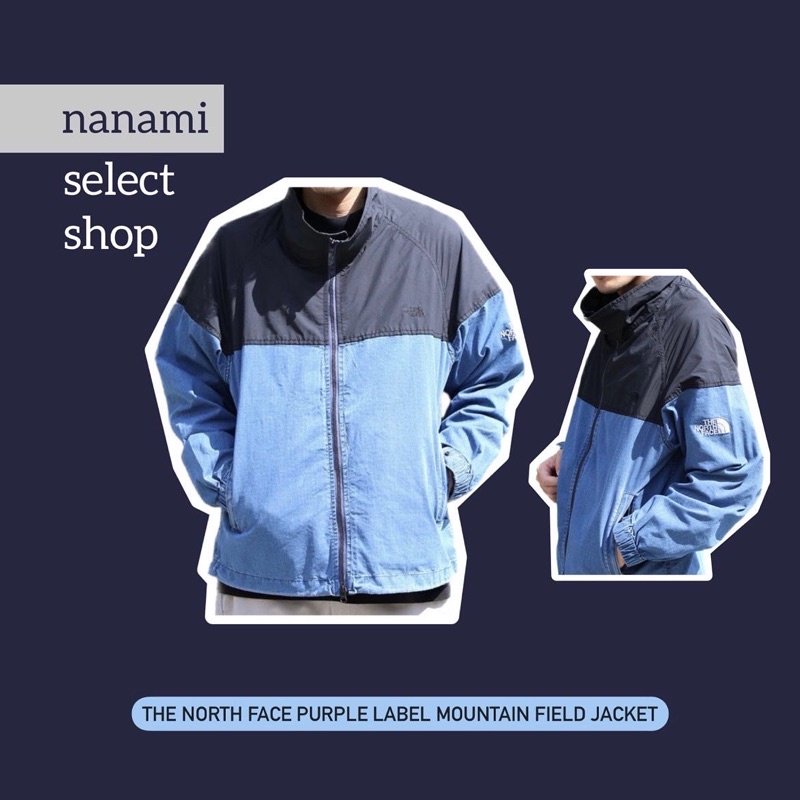 The north face purple label mountain field best sale jacket