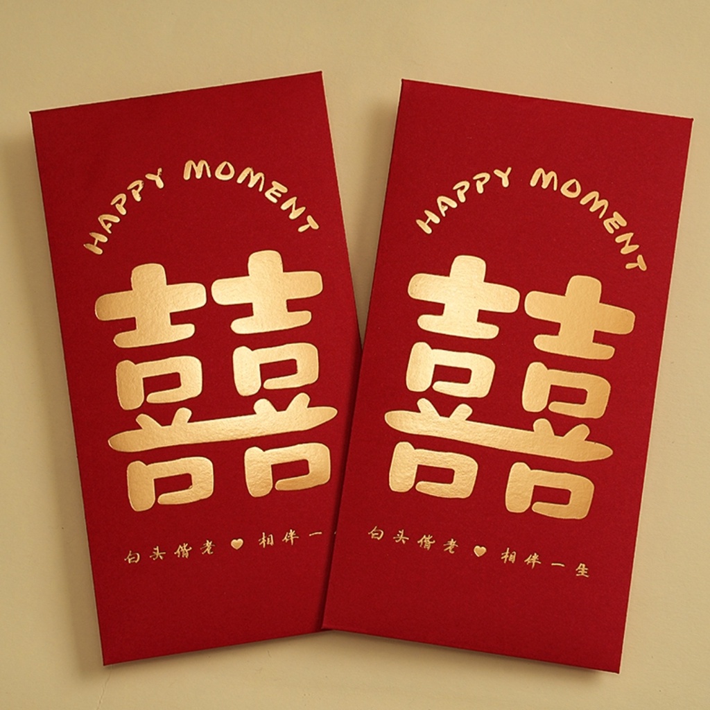 現貨 日日囍∞婚用紅包 紅包袋 燙金紅包 禮金袋 紅包袋 婚禮用品 婚禮紅包袋 囍字 紅包 婚房佈置 | 蝦皮購物