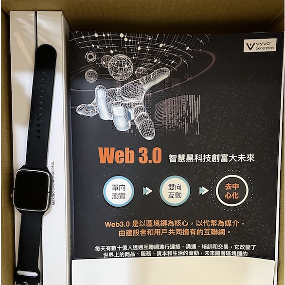 喬迷小舖」Vyvo智能手錶第二代smart watch智慧手錶(全新/中古)有健康