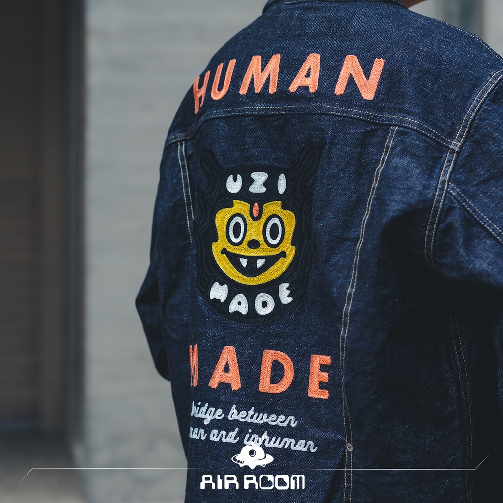 AirRoom 【正品現貨】2022AW HUMAN MADE UZI MADE DENIM JACKET 牛仔