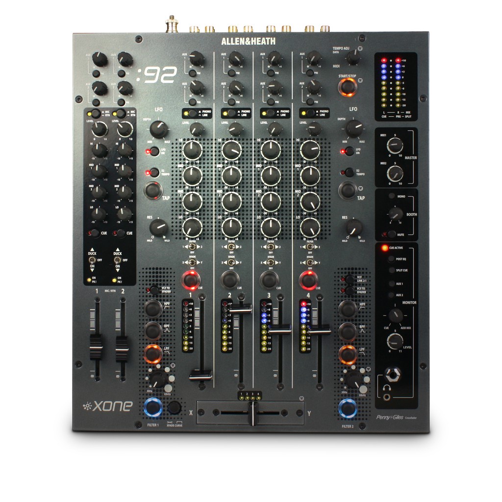 Allen & Heath - Xone : 92混音器總代理公司貨買的安心用的放心⧳梁山