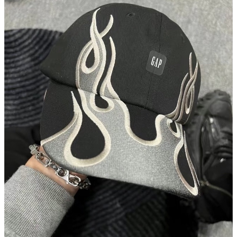 Yeezy X GAP X Balenciaga Flame Cap 火焰帽 巴黎世家