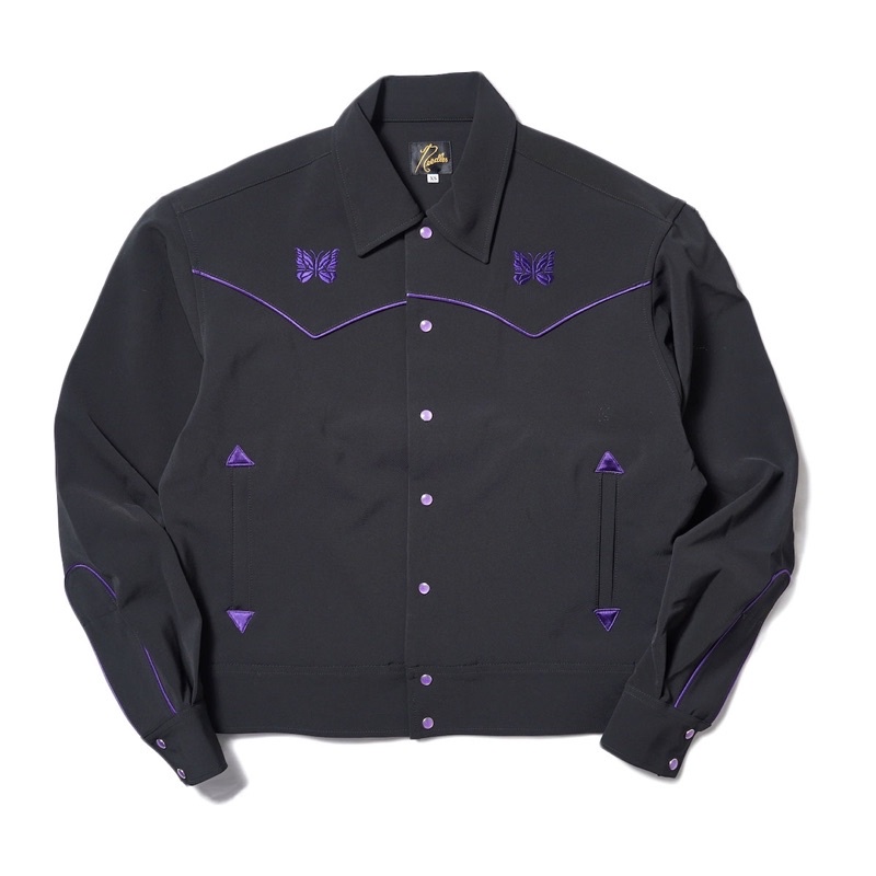 (Jbro2hand)完售22FW新款新色 Needles PIPING COWBOY JACKET日本代購 日本連線