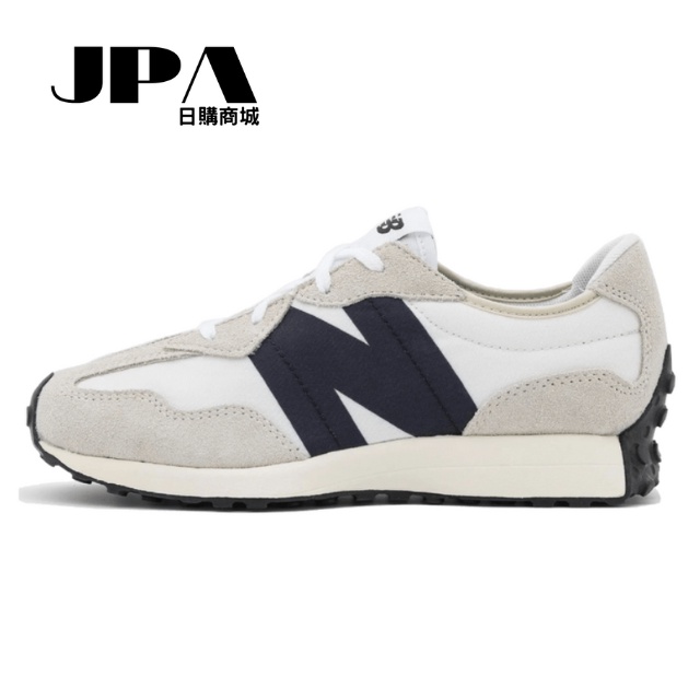 New Balance 327 灰白黑奶茶色黑字百搭復古大N 情侶鞋休閒鞋MS327FE