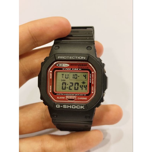 降價！稀有Casio G-Shock DW-5600EF-1T Blackfly 木村拓哉| 蝦皮購物