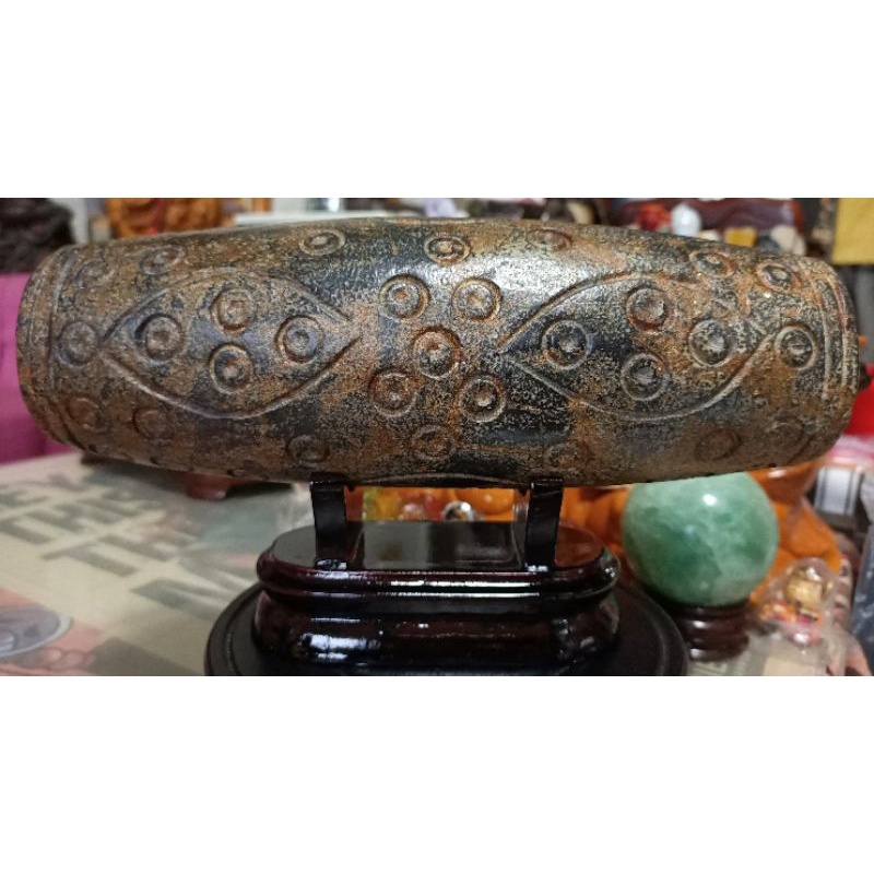 極老品珍藏品老天鐵正老礦收藏品隕石天鐵隕鐵天珠千眼天鐵天珠大天鐵大天珠