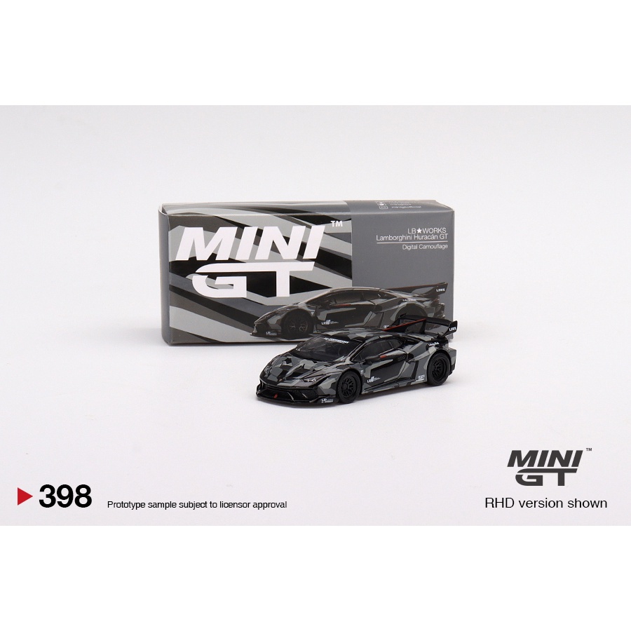ミニカー MINIGT 398 LB WORKS Lamborghini Huracan Mini Gt Lb Works Lamborghini Huracan Gt Fıghters Works 1:64 Model