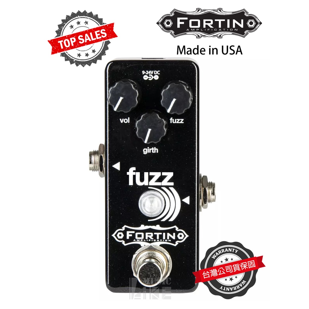 美國手工』Fortin Fuzz 效果器破音法茲搭配音箱破音萊可樂器Djent