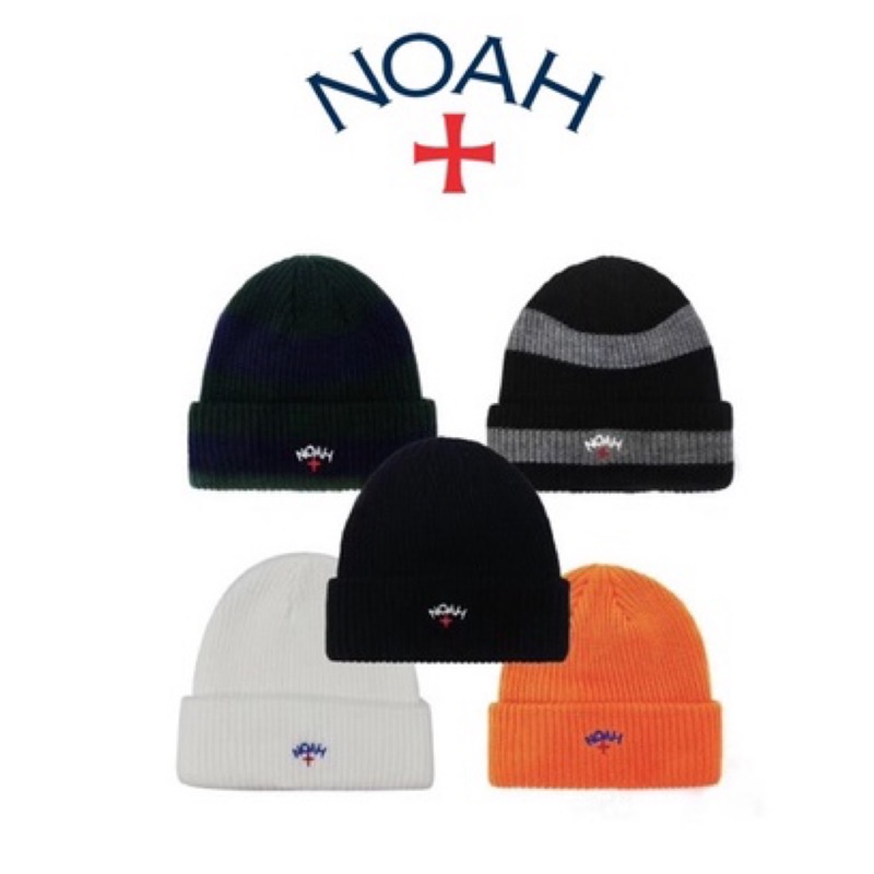 美國🇺🇸NOAH CORE LOGO BEANIE加厚刺繡十字架針織帽毛帽滑雪潮流滑板