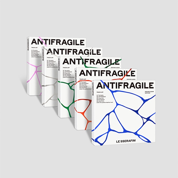 仍有特典可下)【陳卡特x LE SSERAFIM 迷你二輯ANTIFRAGILE 迷你專輯