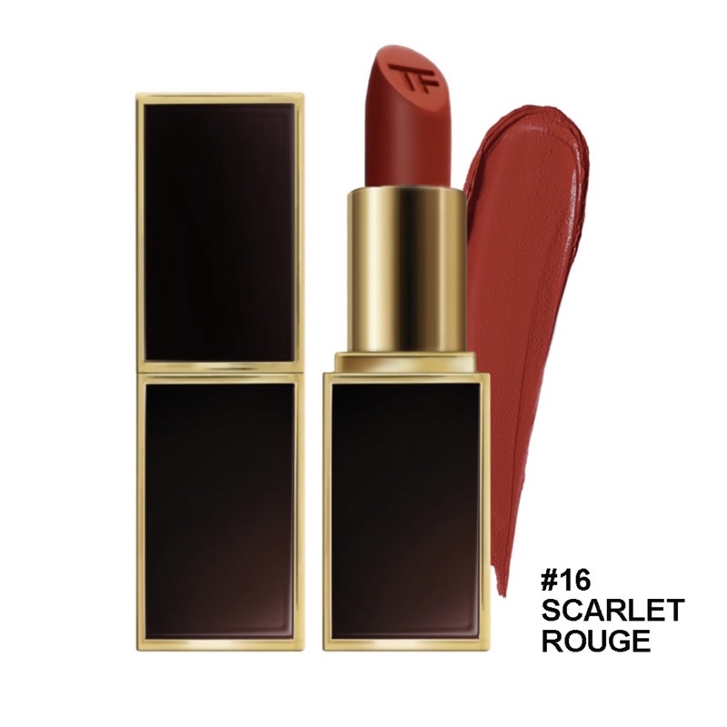 【TOM FORD】設計師微霧唇膏 3g #16 SCARLET ROUGE | 蝦皮購物