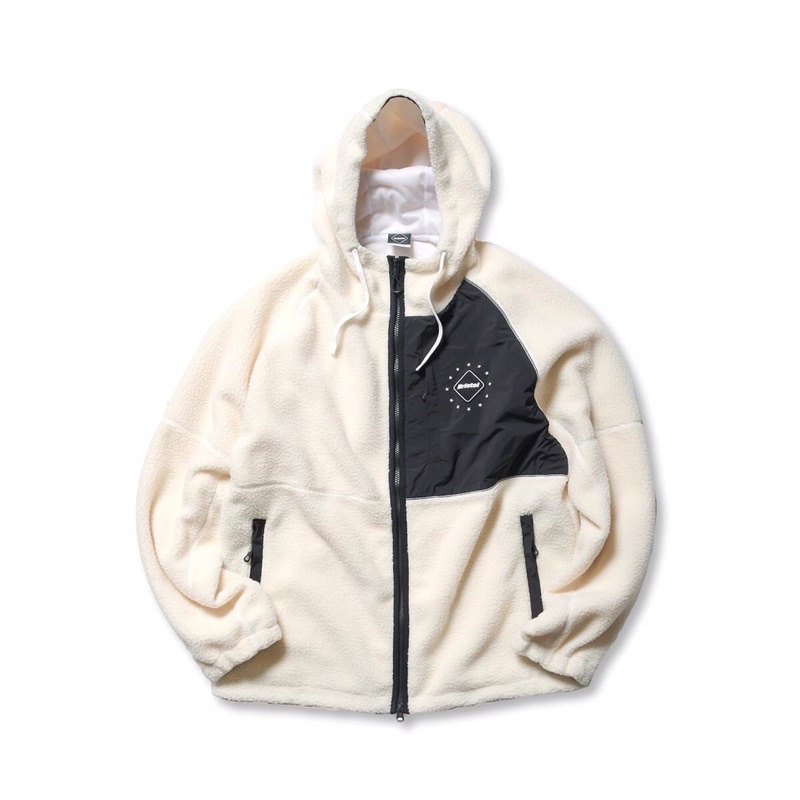 22AW F.C.R.B BOA FLEECE BIG LOGO HOODED BLOUSON 全新正品fcrb