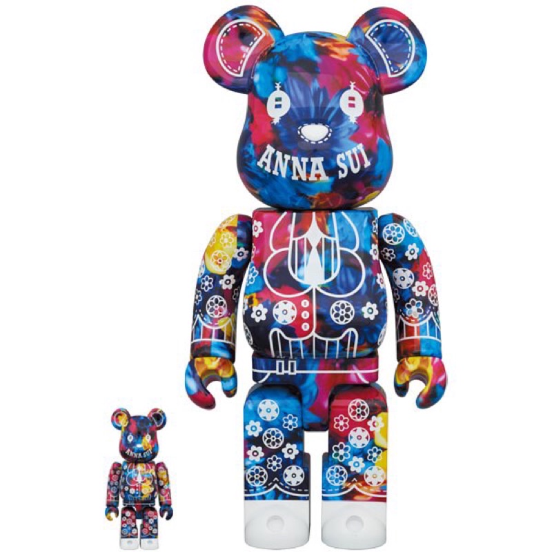MEDICOM TOY BE@RBRICK atmos x ANNA SUI 100% & 400% – アナ