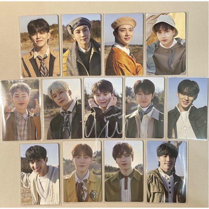 Seventeen 正四Face the sun Hanabi日本會場限定wvs 特典卡