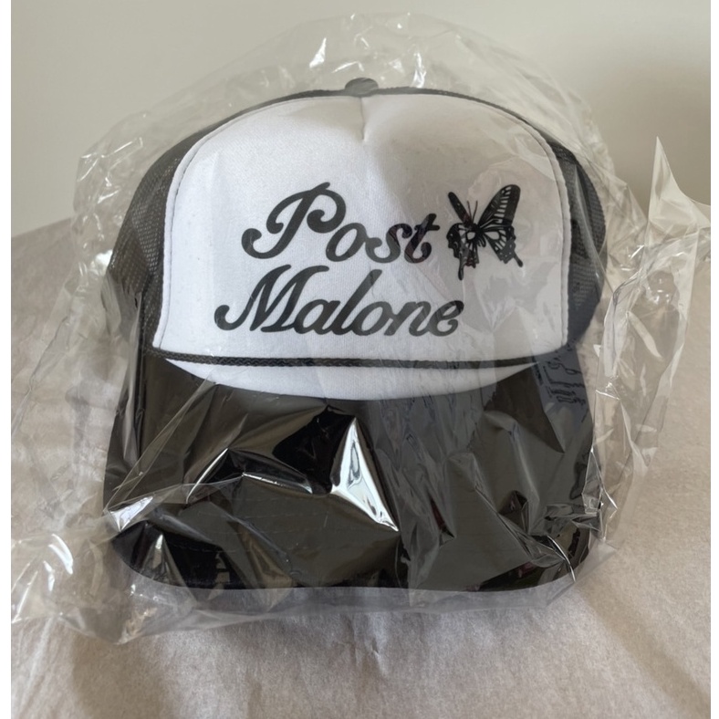 Verdy x Post Malone Trucker Hat Black White 卡車帽帽子現貨| 蝦皮購物