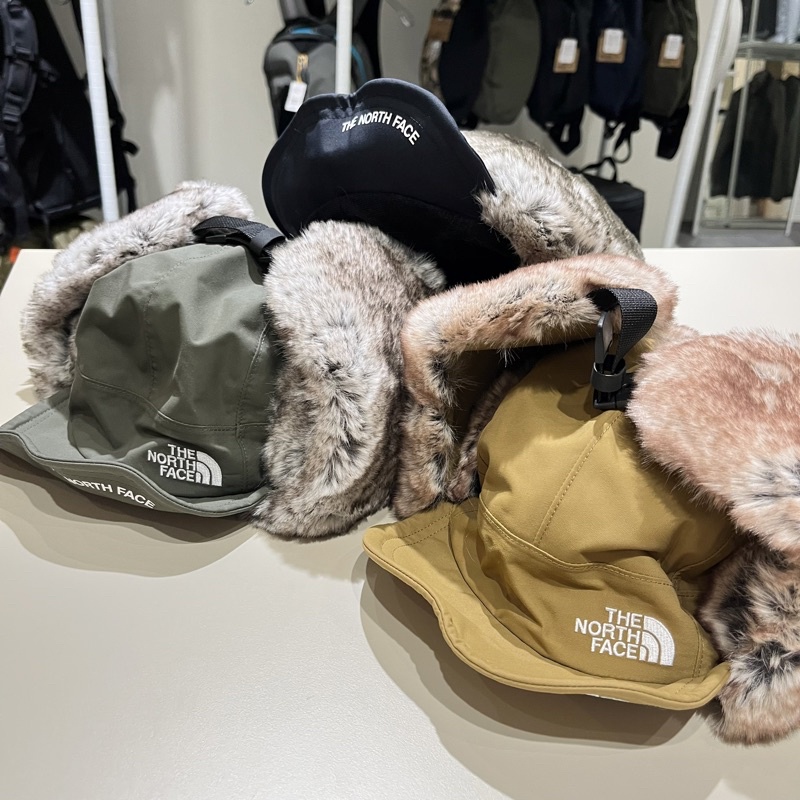 Mars*台北京站THE NORTH FACE Frontier Cap 飛行帽帽子保暖再生尼龍