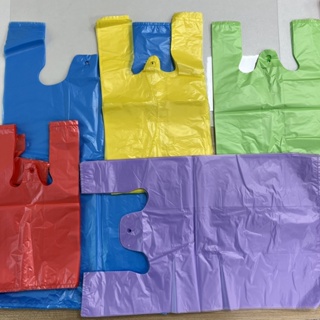 [台灣出貨]台灣製 背心袋 提袋 塑膠提袋 花袋 4兩 半斤 1斤 2斤 3斤 4斤 5斤 塑膠袋杯袋【D208】垃圾袋