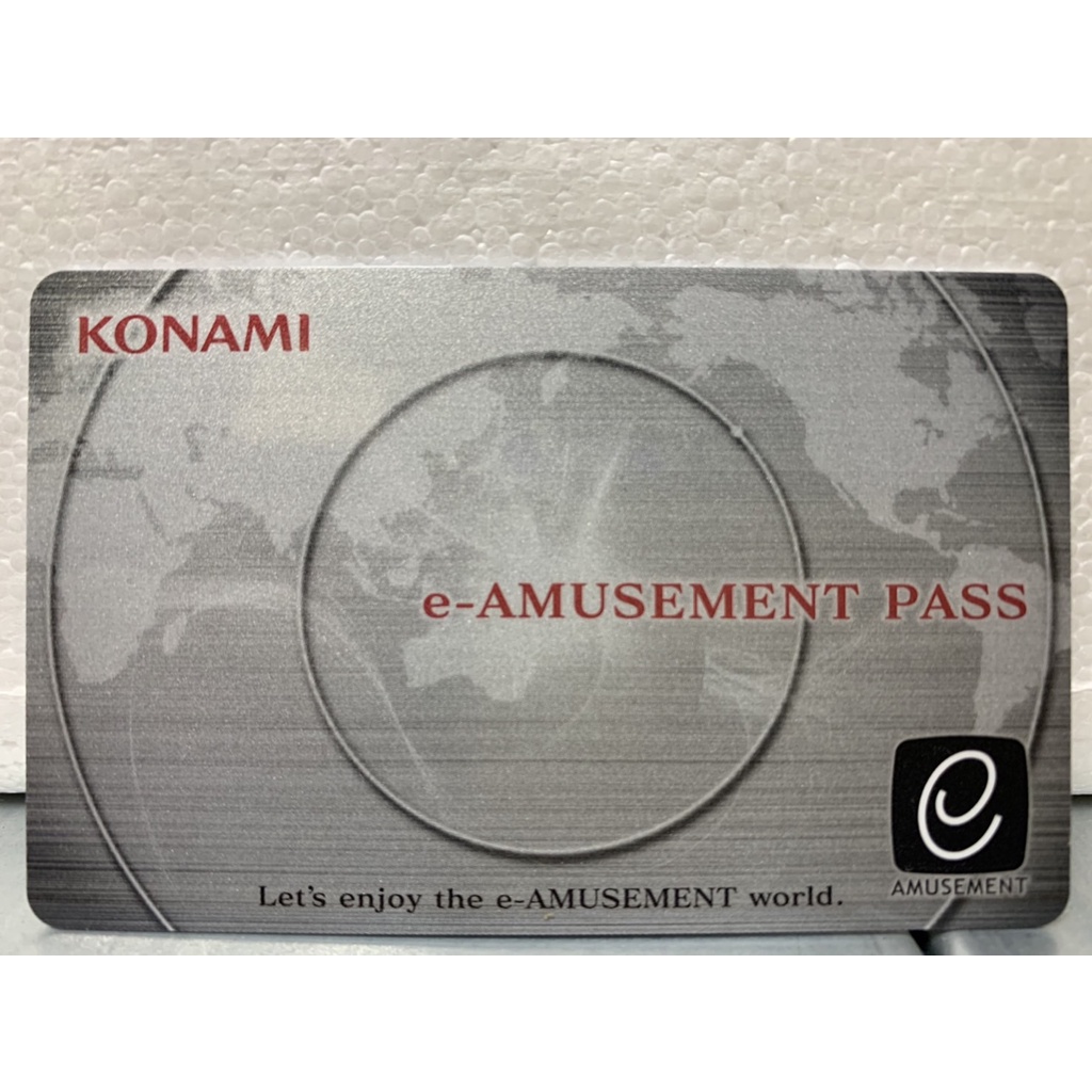 KONAMI e-AMUSEMENT PASS 普卡卡片JUBEAT 遊戲卡收藏卡| 蝦皮購物