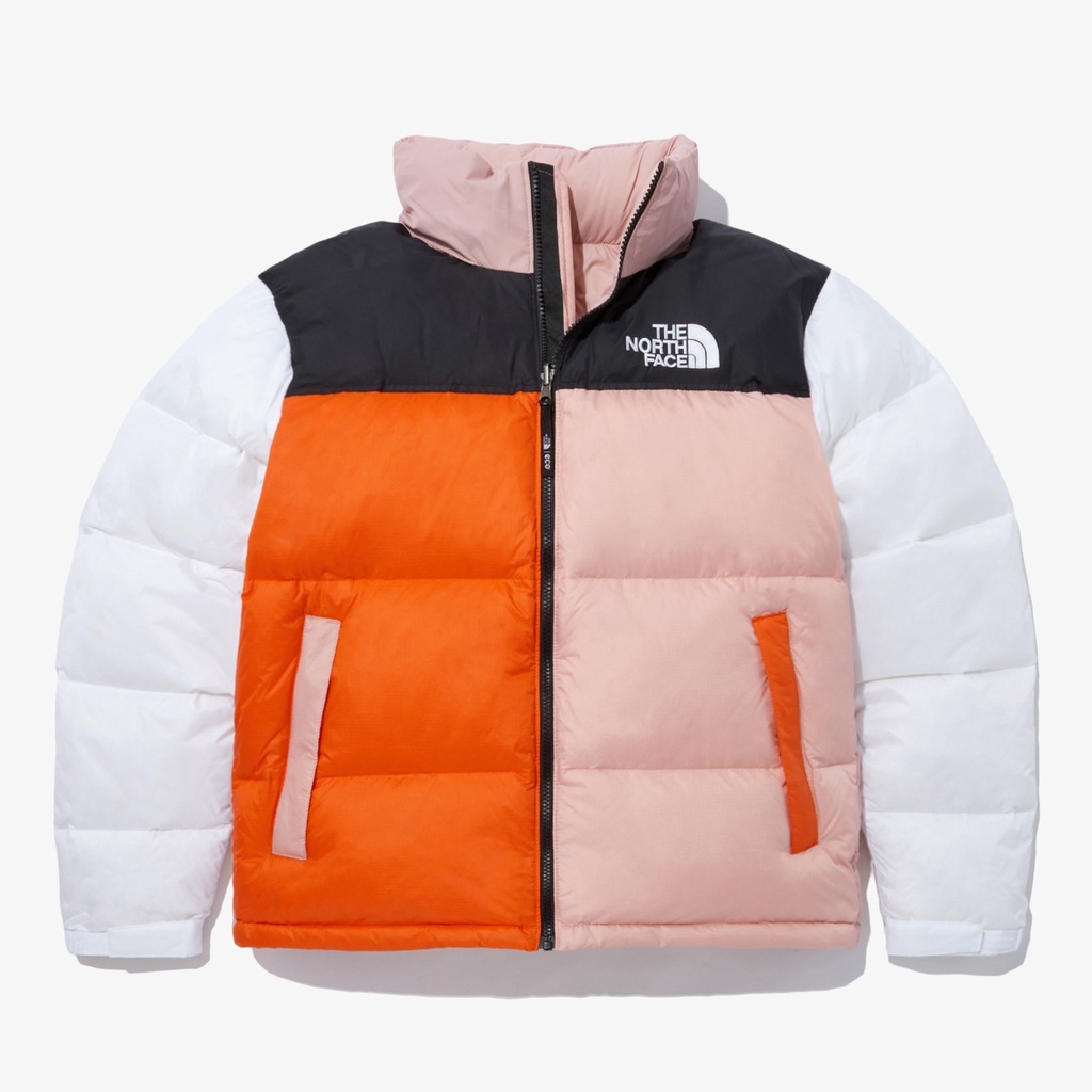 The north face 1996 retro nuptse jacket in macrofleck on sale print