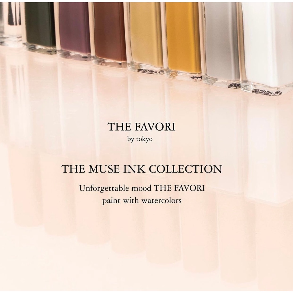 🇯🇵日本直發✈ The Favori gel Muse lnk collection美甲暈染液套組8色