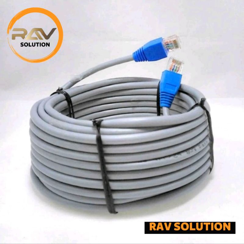 0 電纜 LAN 網絡 UTP Cat 5e 10 20 30 米 Telebit 10/100 Mbps RAV 解決 | 蝦皮購物