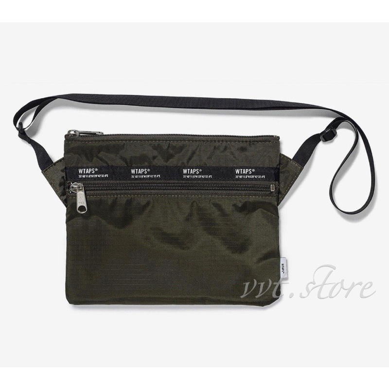 黒 22aw Wtaps Pouch Shoulder Bag-