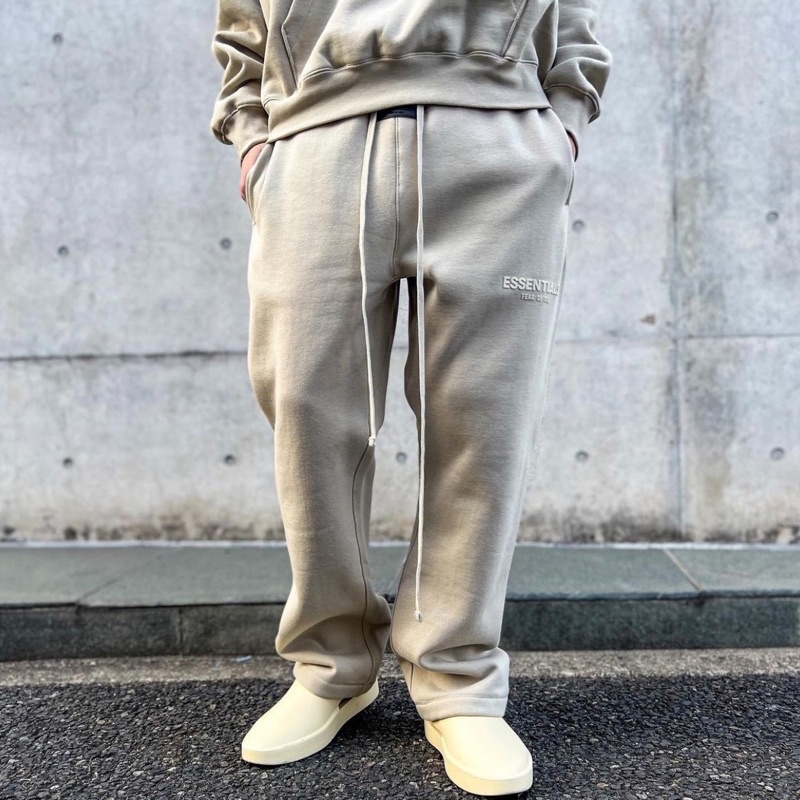 J.V Select】Essentials-F.O.G Relaxed Sweatpants 直筒寬版棉長