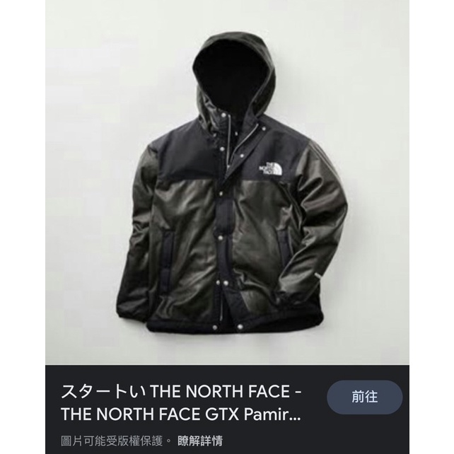 THE NORTH FACE GTX PAMIR JACKET NP11861R 北臉衝鋒外套 皮革