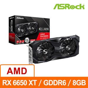 聊聊享優惠) 華擎ASRock RX 6650 XT Challenger D 8GB OC AMD顯示卡