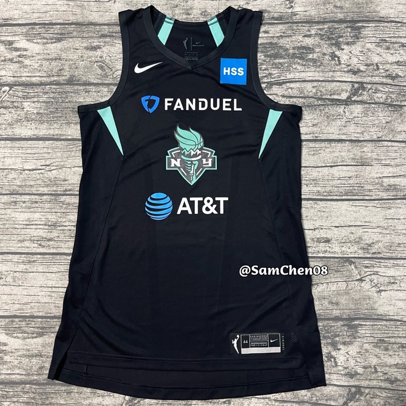 Nike WNBA New York Liberty 紐約自由人 球員版 球衣 背心 雙面 練習衣 Sabrina GI | 蝦皮購物