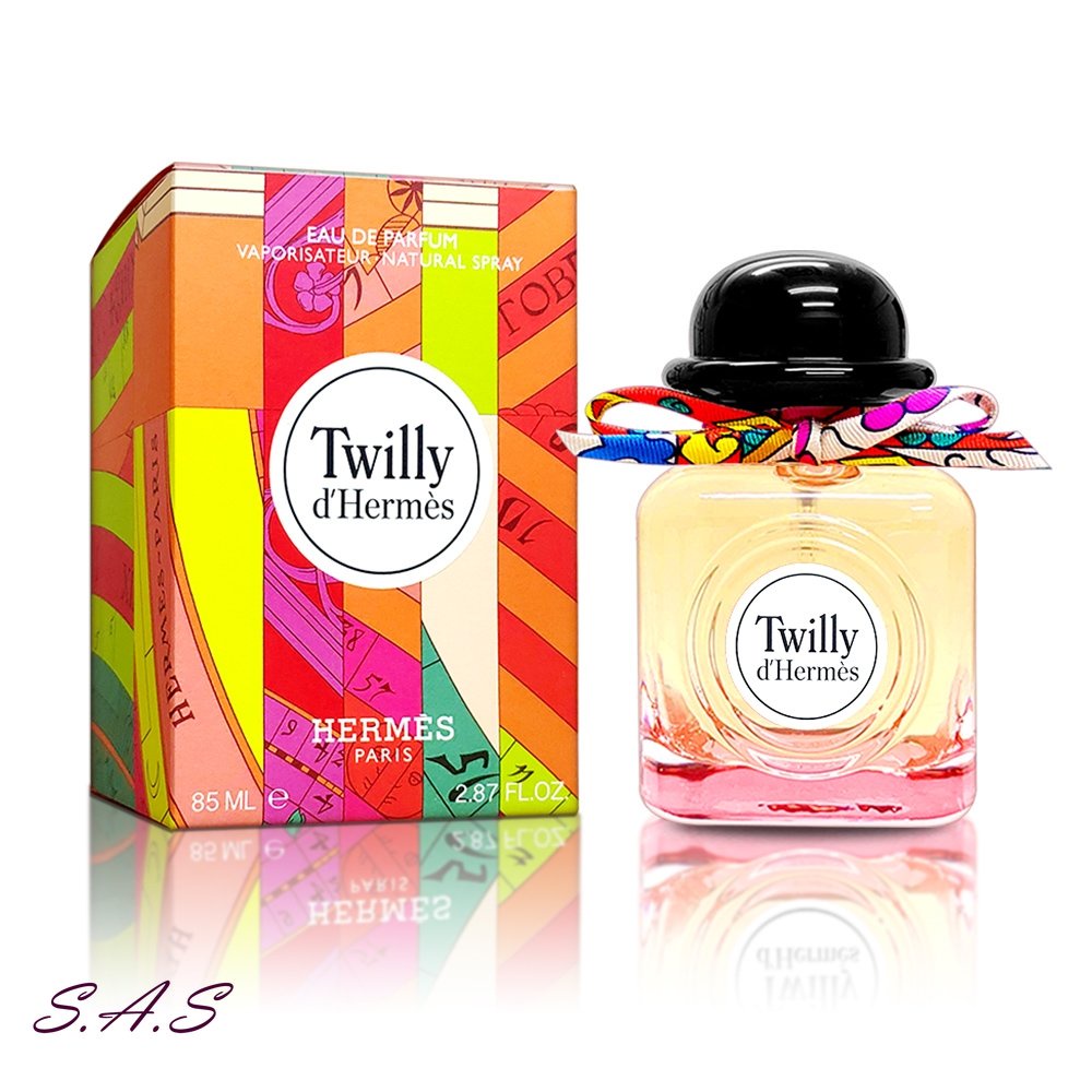 愛馬仕香水 HERMES Twilly 愛馬仕 絲巾女性淡香精 85ml 有中標正貨 經典女香 絲巾香水 FU95