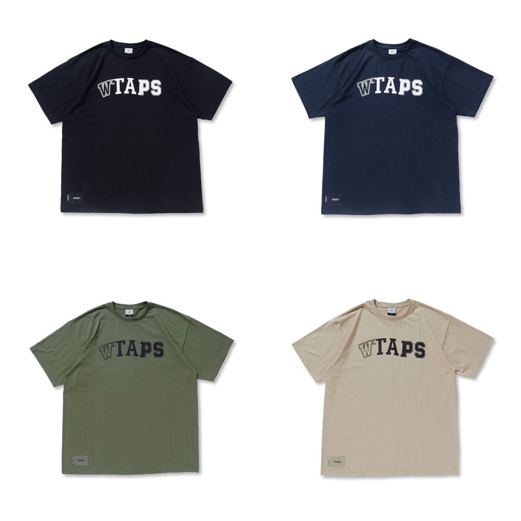 WTAPS 22SS RANSOM / SS / COTTON 非目錄短袖重磅美國棉組合字體M L XL | 蝦皮購物