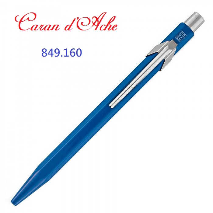 Caran D'Ache 849 Classic Line Penna Stilografica - Fusto In Alluminio Bianco - Pennino F - 2