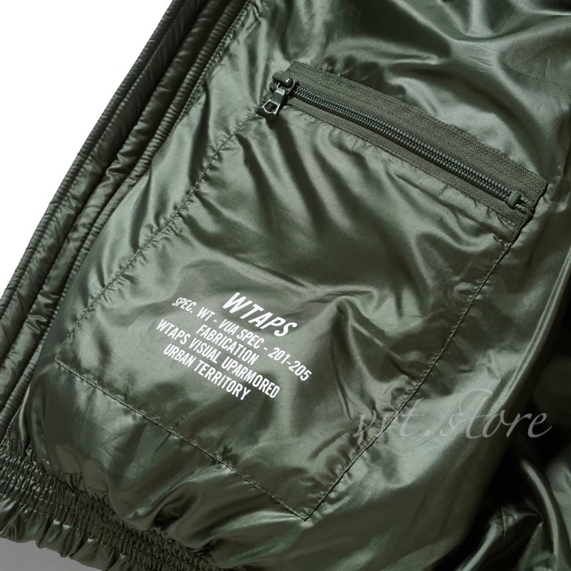 WTAPS 22AW BIVOUAC / VEST / POLY. TAFFETA. FORTLESS 羽絨背心| 蝦皮購物