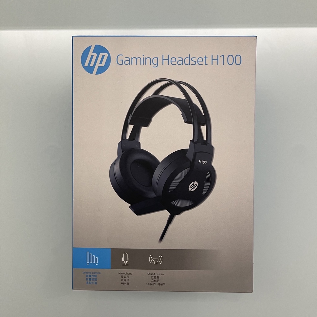 全新 HP Gaming Headset H100(有線耳機) 蝦皮購物
