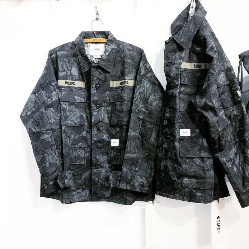 WTAPS 19AW JUNGLE LS / SHIRT.02-