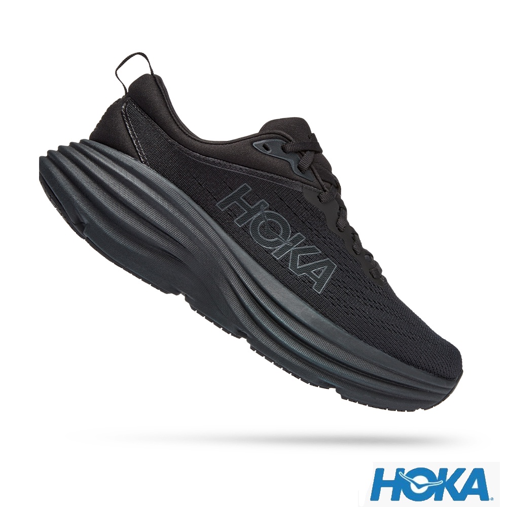 HOKA one one 男女Bondi 8 寬楦路跑鞋全黑HO1127953BBLC 現貨| 蝦皮購物