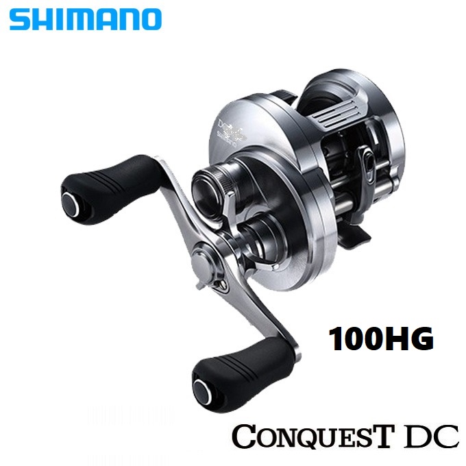 美品 シマノ CALCUTTA CONQUEST DC 101 Shimano 20 CALCUTTA CONQUEST DC 101 Left Handle NEW