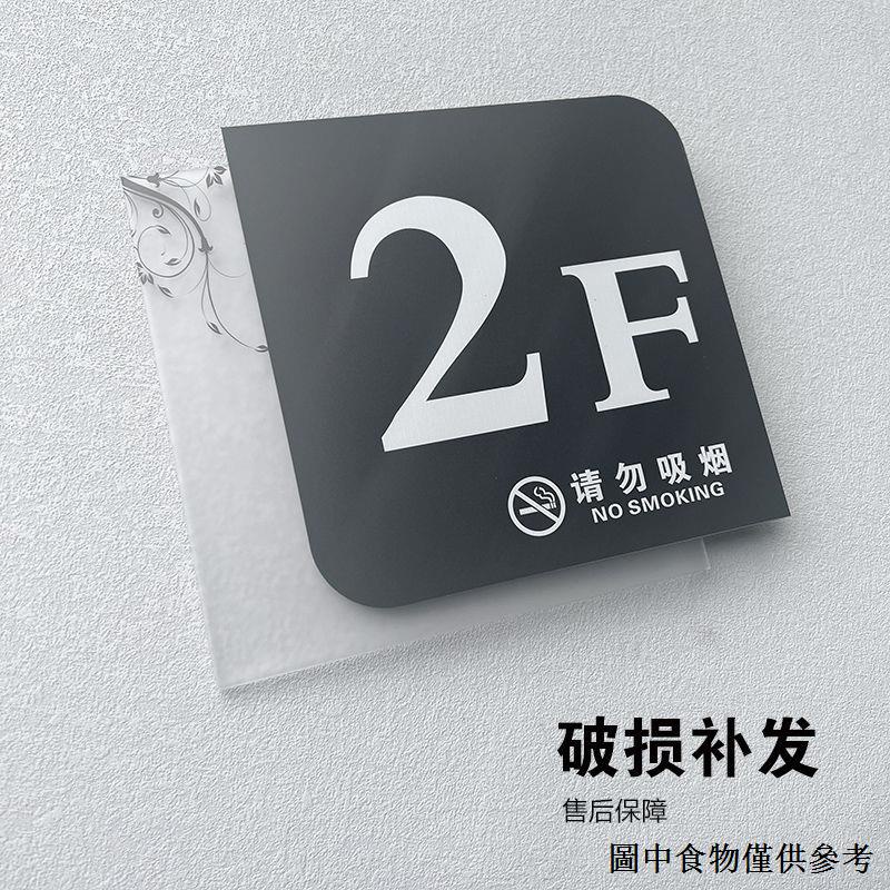 （門牌）（提示牌） 樓層號碼牌 樓層指引牌樓層牌牌號數字貼貼紙標識標牌樓號牌訂製 | 蝦皮購物