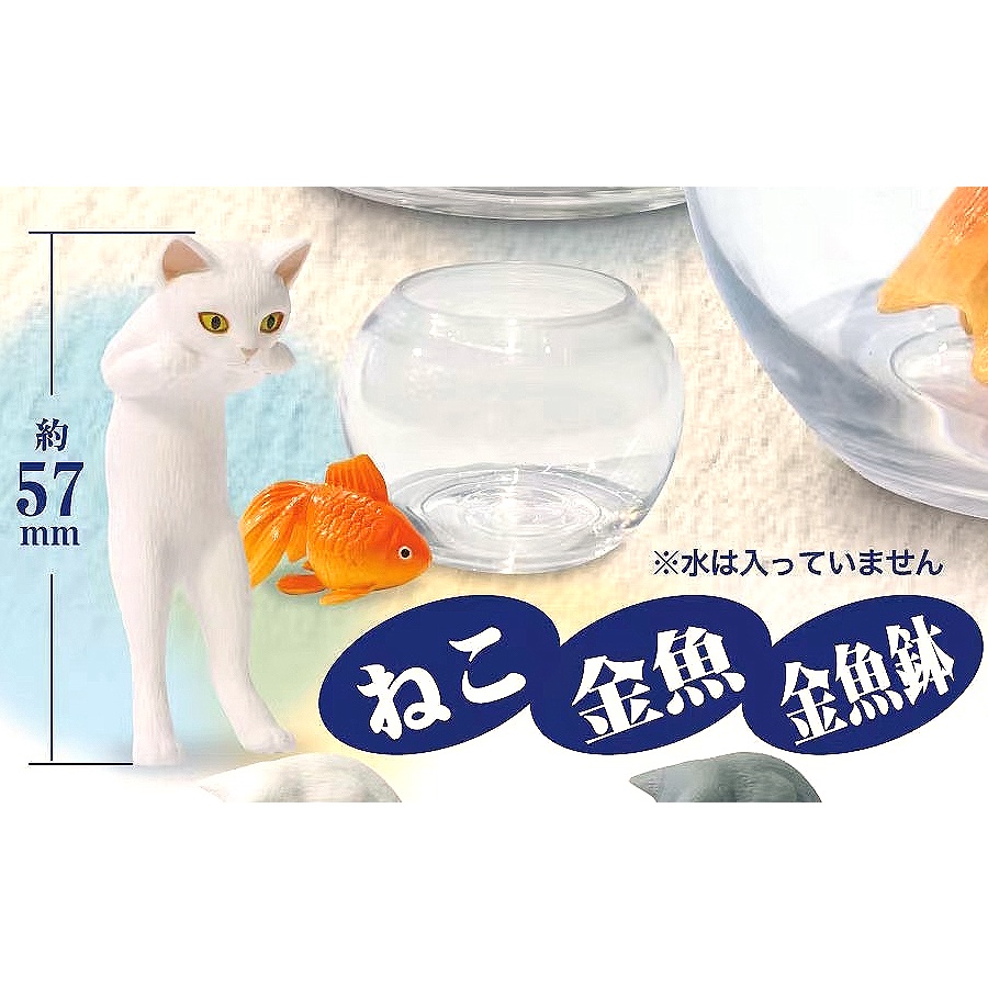 貓不乖💜台灣現貨💜日本正版KITAN CLUB奇譚俱樂部貓與金魚貓咪趴