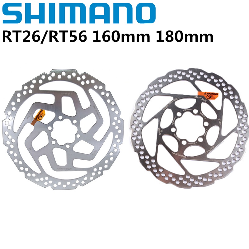 Shimano Deore RT56 RT26 160MM 180MM 6 螺栓剎車盤山地自行車自行車轉子 SM-RT5 | 蝦皮購物