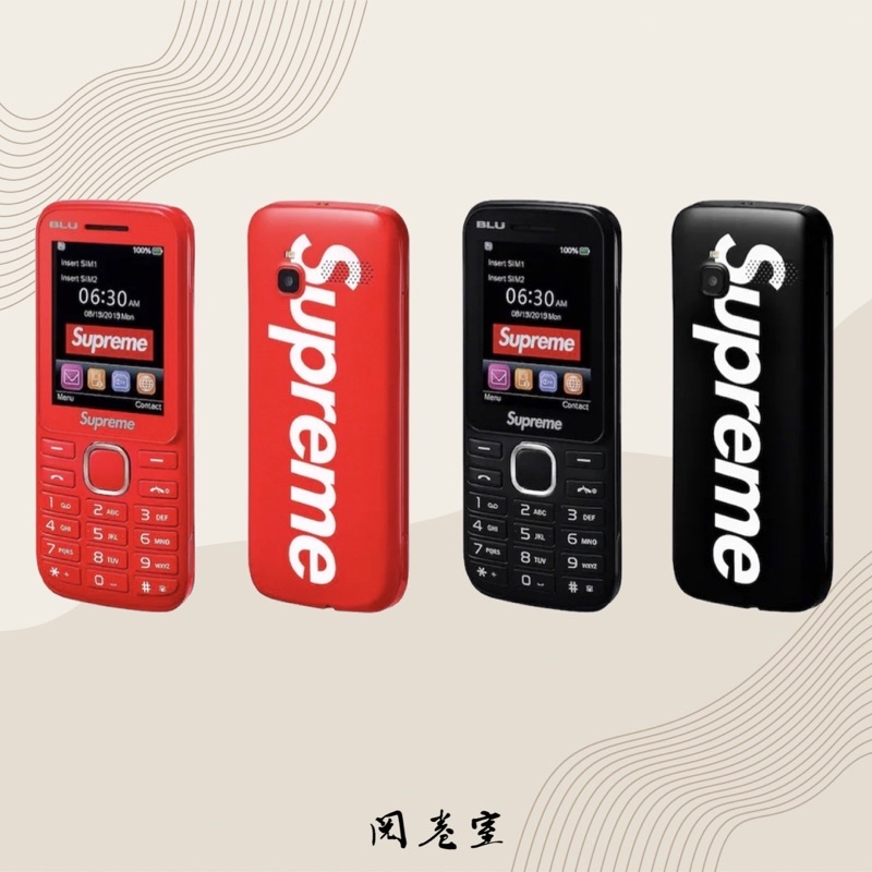 閱卷室》【現貨】Supreme BLU Burner Phone 3G 手機智障手機| 蝦皮購物